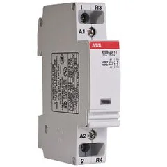 Модульный контактор 20A 250V 1HO+1H3 ESB-20-11 ABB
