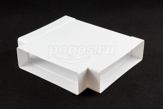 Тройник плоского воздуховода 60x204мм ЭРА
