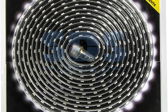 Лента светодиодная 14,4W/м 60LED/м 13*8мм SMD5050 220В Белый 4000К IP65  NEON-NIGHT