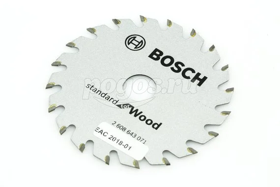 Диск пильный BOSCH Professional Optiline for Wood по дереву 85х15х1.1мм, 20Т