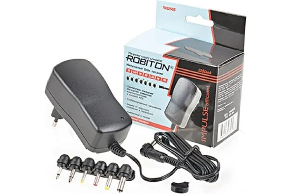 Блок питания/адаптер 2250mА  ROBITON TN2250S 16035