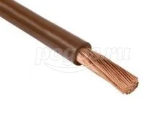 Провод ПВ-3 1х10 ПуГВ коричневый