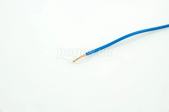 Провод ПВ-3 1х1 ПуГВ синий