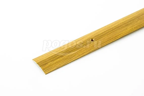 Порог- стык 38мм 0,9м дуб темный РУССКИЙ ПРОФИЛЬ