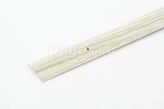 Порог- стык 38мм 1,8м дуб беленый РУССКИЙ ПРОФИЛЬ