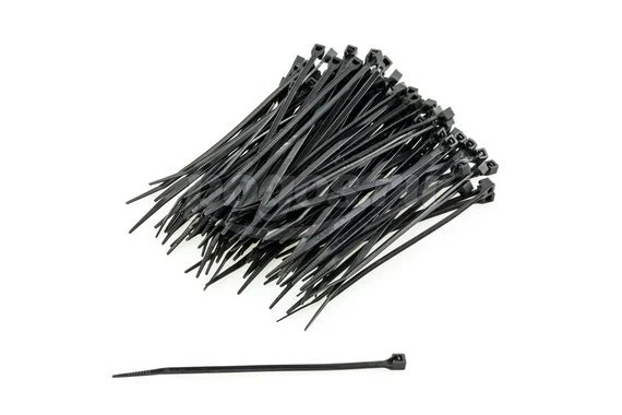 Хомут стяжка пластиковый 3х100 черный REXANT