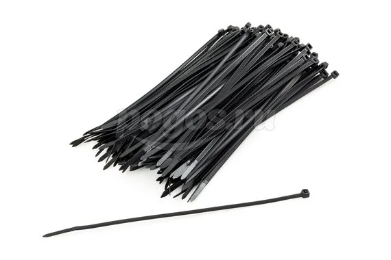 Хомут стяжка пластиковый 3,6х200 черный Professional REXANT