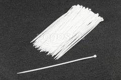 Хомут / стяжка пластиковый 3,6*300 (упаковка 100шт) белый Professional  REXANT /10/