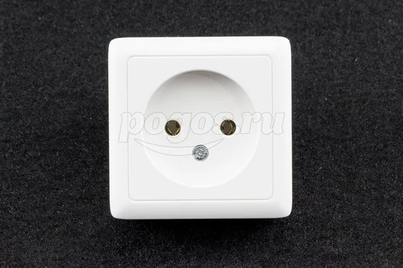 Розетка 1ая б/з 10А 250В о/у белый Хит SCHNEIDER ELECTRIC 