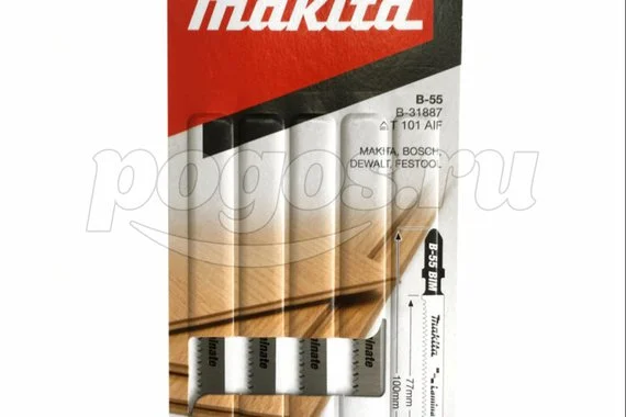 Пилка для электролобзика по ламинату 77мм биметалл B-55  MAKITA 