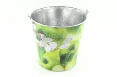 Ведро 5л оцинкованное ЯБЛОКИ