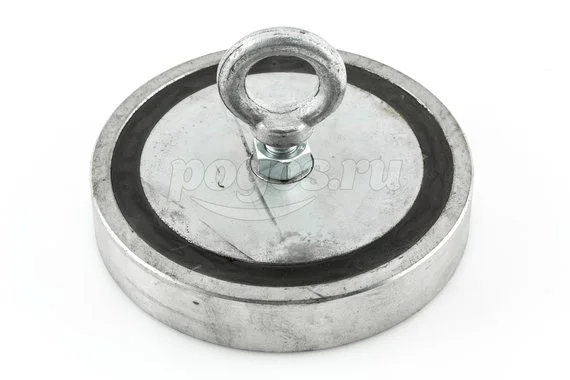 Магнит поисковый односторонний D135х24мм 600кг NdFeB