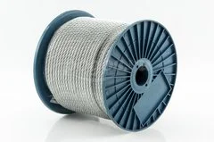 Трос 6мм оцинкованный 424кгс DIN 3055 (бухта 100м)