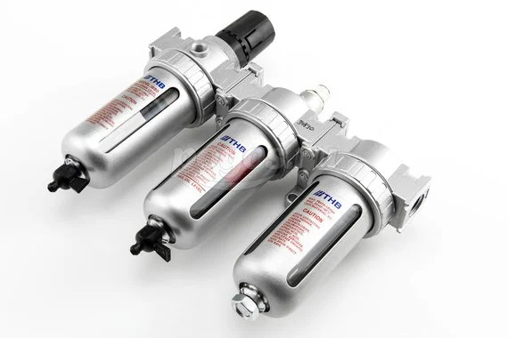 Фильтр регулятор-осушитель 3/8" макс.производительность 300л/мин THB