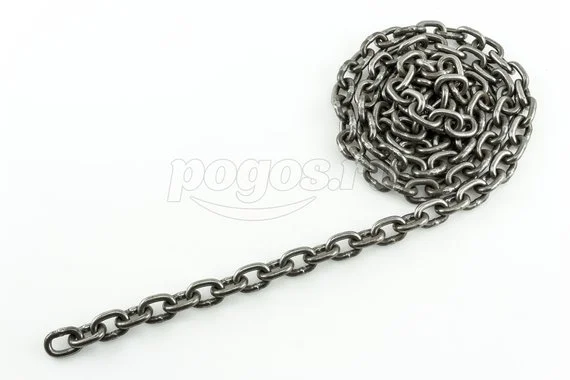 Цепь круглозвенная 26.6х48х7мм 1734кгс сталь