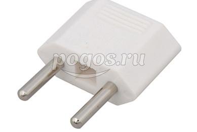 Сетевой плоский адаптер переходник REXANT 16А белый 11-1041-01
