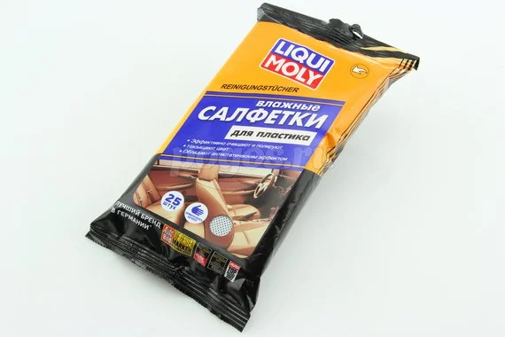 Салфетки влажные, для пластика  LIQUIMOLY