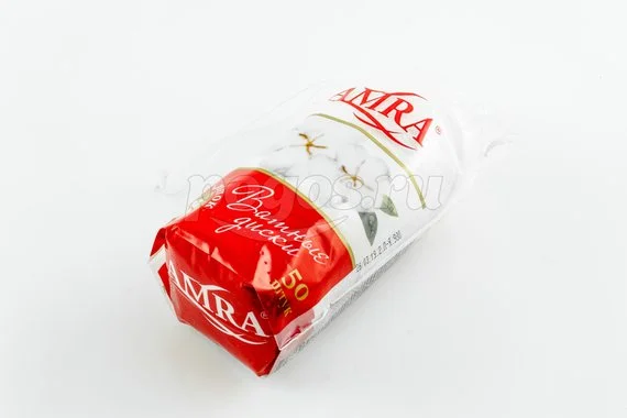Диски ватные 50шт косметические AMRA