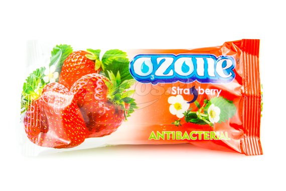 Салфетки влажные (упаковка 15шт) клубника  OZONE