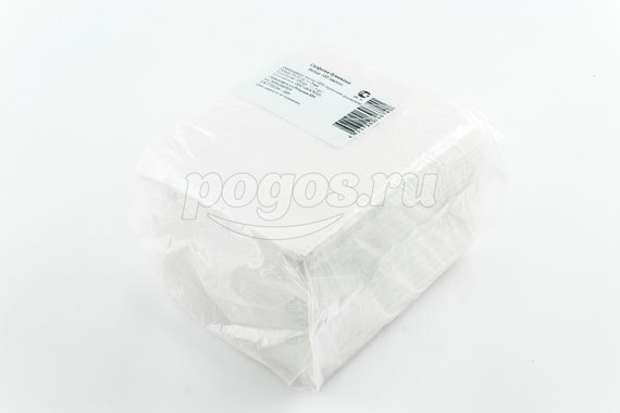 Салфетки бумажные (упаковка 100шт) белый Эконом