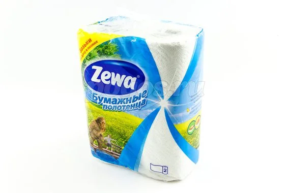 Полотенца бумажные 2-х сл,2 рул кухонные 23х22мм 11,2м Zewa