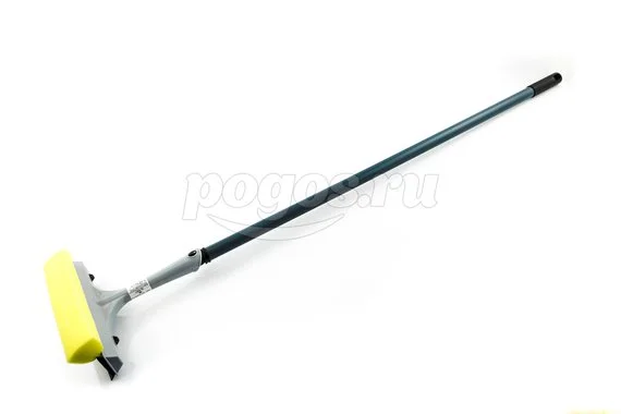 Щетка для мытья окон с телескопическим черенком Практик