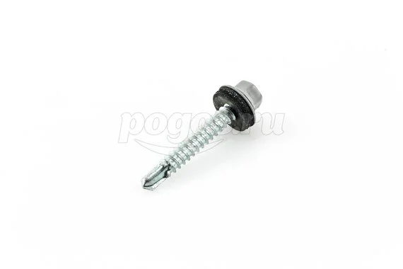 Саморез кровельный 5.5х38 RAL-7004