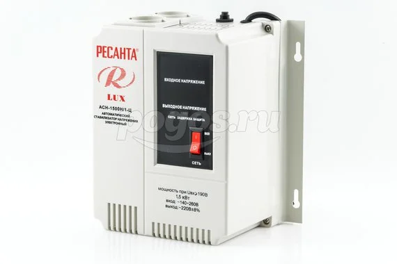 Стабилизатор РЕСАНТА LUX АСН-1500Н/1-Ц