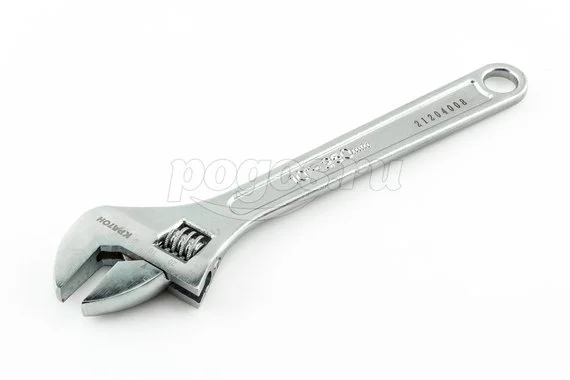 Ключ разводной 250мм хром КРАТОН