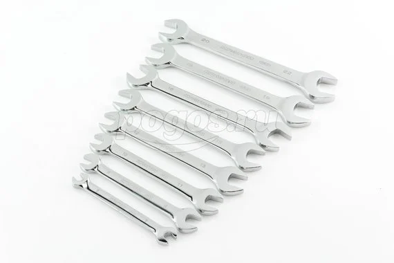 Набор ключей рожковых 8 шт, 6-17мм КРАТОН