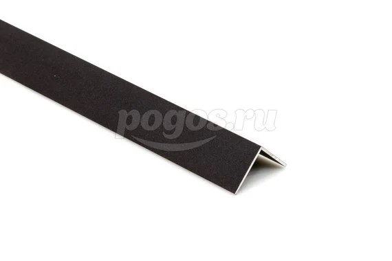 Уголок алюминиевый АД31Т5 30х30х1.5мм 2м черный