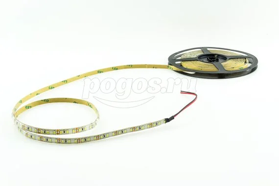 Светодиодная лента 120LED 9,6W 12V холодный белый 6500К 5м
