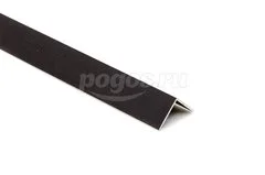 Уголок алюминиевый АД31Т5 30х30х1.5мм 1м черный