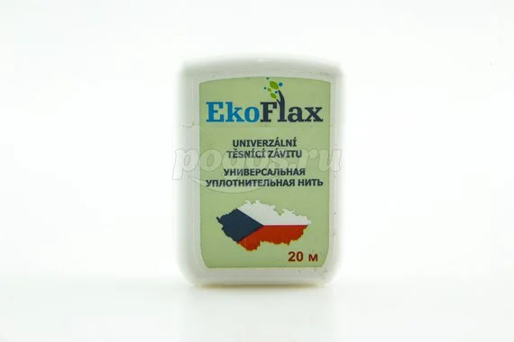 Подмотка для труб 20м нить для герметизации резьбовых соединений РЕКОРД