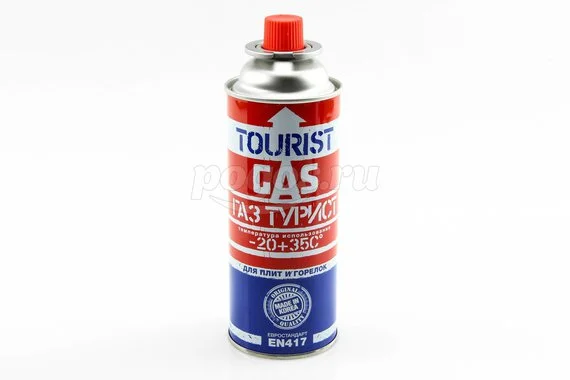 Баллон газовый 220г для плит и горелок -20/+35 TOURIST