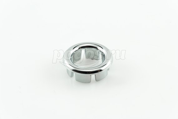 Окантовка (кольцо) для перелива умывальника d=28мм хром  RR /10/