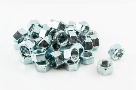 Гайка М22 шестигранная цинк DIN 934 (упаковка 3кг)