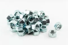 Гайка М22 шестигранная цинк DIN 934 (упаковка 3кг)
