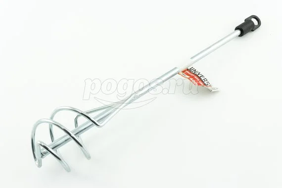 Миксер из оцинкованной стали 80х400мм, для красок и штук.смесей, хвостовик SDS Plus UNIVERSE