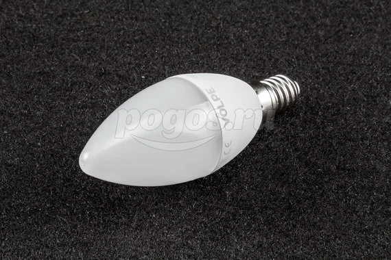 Лампа VOLPE Norma Е14 7W 4000K светодиодная