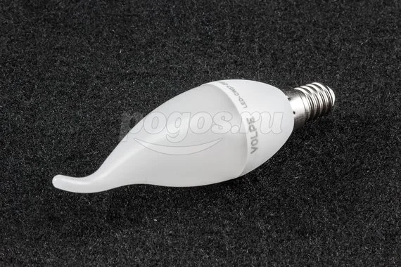 Лампа VOLPE Optima Е14 6W 3000K светодиодная свеча