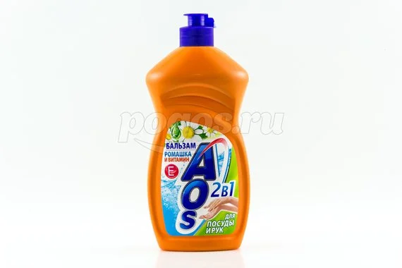 Средство для мытья посуды 500г Ромашка и витамин Е АОС