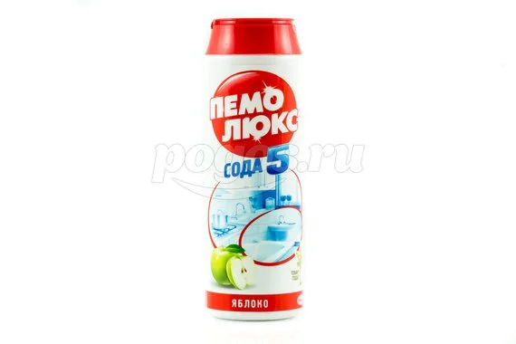 Порошок чистящий 480г "Яблоко" Сода 5 ПЕМОЛЮКС