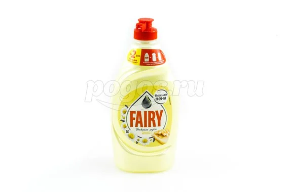 Средство для мытья посуды 450мл Ромашка и витамин Е FAIRY