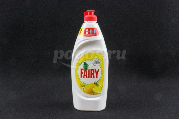 Средство для мытья посуды 650мл Сочный лимон FAIRY