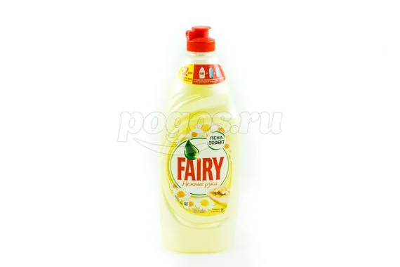 Средство для мытья посуды 650мл Ромашка и витамин Е FAIRY