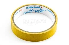 Скотч двусторонний полипропиленовая основа 19мм 5м TECH ROLL