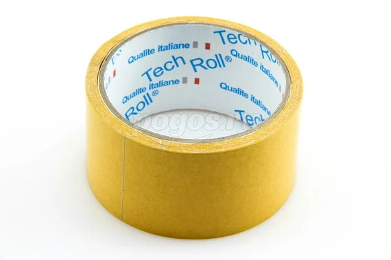 Скотч двусторонний полипропиленовая основа 48мм 10м TECH ROLL