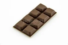 Демпфер захлопа самоклейкий 15х15мм корич