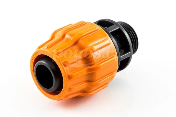 Муфта комбинированная 32 M1"для дренажного шланга ДЖИЛЕКС